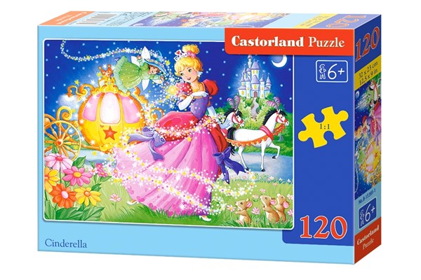 Castorland (B-13395) - "Aschenputtel" - 120 Teile Puzzle