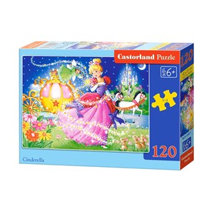 Castorland (B-13395) - "Aschenputtel" - 120 Teile Puzzle