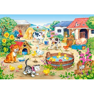 Castorland (B-06663) - "Bauernhof" - 60 Teile Puzzle