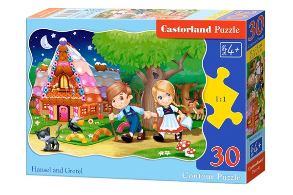 Castorland (B-03532) - "Hansel und Gretel" - 30 Teile Puzzle