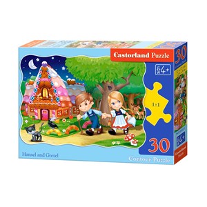 Castorland (B-03532) - "Hansel und Gretel" - 30 Teile Puzzle