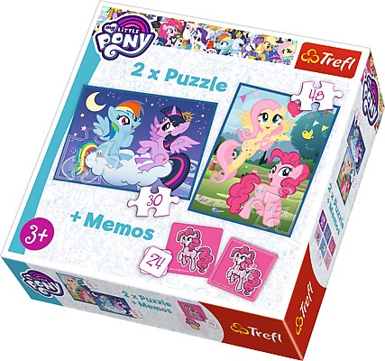 Trefl (90601) - "Mein kleines Pony - Freundschaft ist Magie" - 30 48 Teile Puzzle
