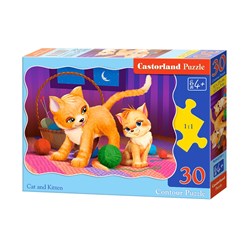 Castorland (B-03709) - "Kätzchen" - 30 Teile Puzzle