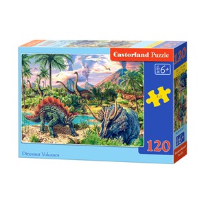 Castorland (B-13234) - "Dinosaurier" - 120 Teile Puzzle