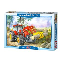 Castorland (B-06601) - "Holzfäller" - 60 Teile Puzzle