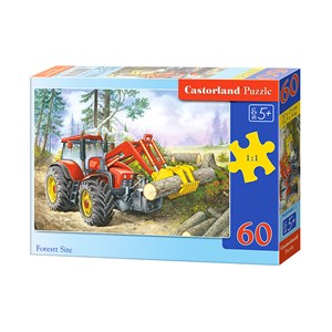 Castorland (B-06601) - "Holzfäller" - 60 Teile Puzzle