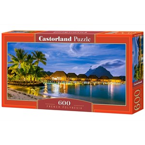 Castorland (B-060320) - "Zauberhaftes Französisch-Polynesien" - 600 Teile Puzzle