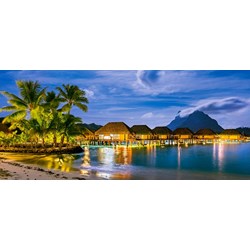 Castorland (B-060320) - "Zauberhaftes Französisch-Polynesien" - 600 Teile Puzzle