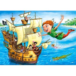 Castorland (B-13432) - "Peter Pan" - 120 Teile Puzzle