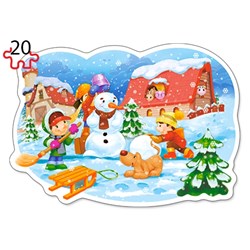 Castorland (B-043019) - "Vier Jahreszeiten" - 8 12 15 20 Teile Puzzle