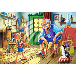 Castorland (B-12787) - "Pinocchio" - 120 Teile Puzzle