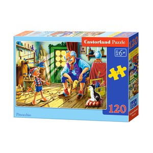 Castorland (B-12787) - "Pinocchio" - 120 Teile Puzzle