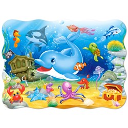 Castorland (B-03501) - "Freunde unter Wasser" - 30 Teile Puzzle