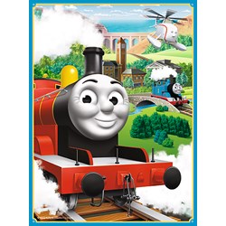 Trefl (90602) - "Thomas und seine Freunde, Thomas und Freunde" - 30 48 Teile Puzzle