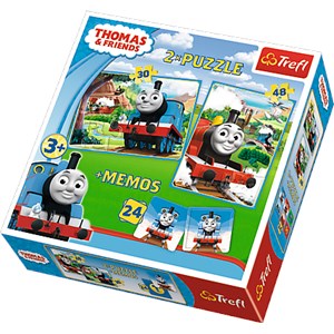 Trefl (90602) - "Thomas und seine Freunde, Thomas und Freunde" - 30 48 Teile Puzzle