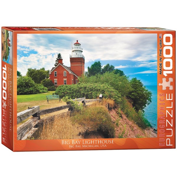 Eurographics (6000-0551) - "Big Bay Lighthouse, MI" - 1000 Teile Puzzle