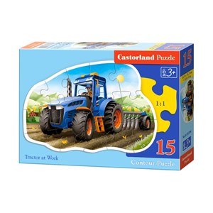 Castorland (B-015184) - "Traktor" - 15 Teile Puzzle