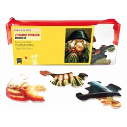 Puzzle Michele Wilson (W97-12) - Giuseppe Arcimboldo: "Der Gemüsegärtner" - 12 Teile Puzzle