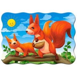 Castorland (B-03693) - "Eichhörnchen" - 30 Teile Puzzle