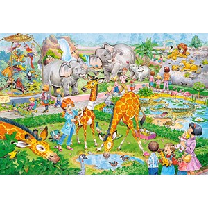 Castorland (B-040179) - "Zoobesuch" - 40 Teile Puzzle