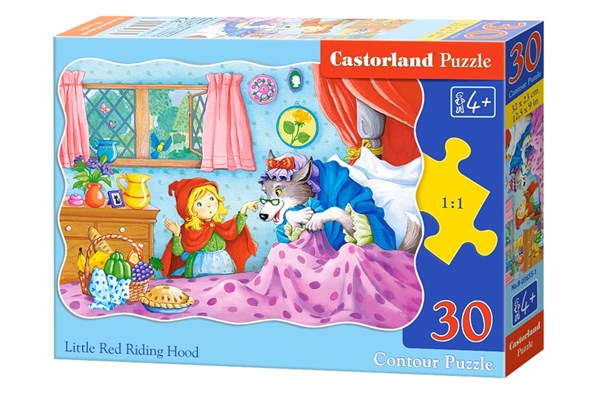 Castorland (B-03655) - "Rotkäppchen" - 30 Teile Puzzle