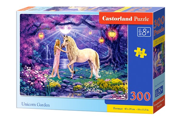Castorland (B-030224) - "Der Garten der Einhörner" - 300 Teile Puzzle