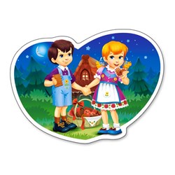 Castorland (B-015177) - "Hansel und Gretel" - 15 Teile Puzzle