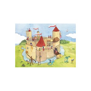 Puzzle Michele Wilson (W145-24) - "Die Burg" - 24 Teile Puzzle