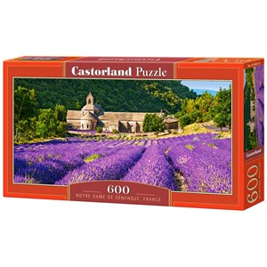Castorland (B-060313) - "Notre Dame de Senanque, Frankreich" - 600 Teile Puzzle