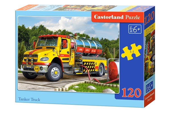 Castorland (B-13074) - "Tankfahrzeug" - 120 Teile Puzzle