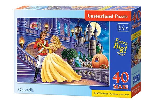 Castorland (B-040254) - "Aschenputtel" - 40 Teile Puzzle