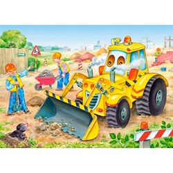 Castorland (B-04324) - "Lustige Fahrzeuge" - 8 12 15 20 Teile Puzzle