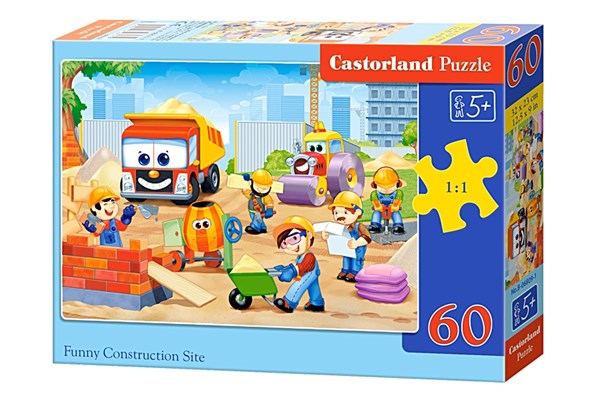 Castorland (B-06809) - "Baustelle" - 60 Teile Puzzle