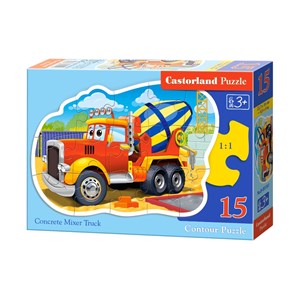 Castorland (B-015191) - "Mixer Truck" - 15 Teile Puzzle
