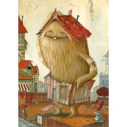 Heye (29812) - Johan Potma: "Monster aus der Nachbarschaft" - 1000 Teile Puzzle