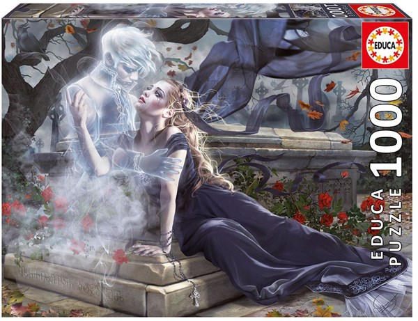Educa (17661) - "Braut in schwarz" - 1000 Teile Puzzle