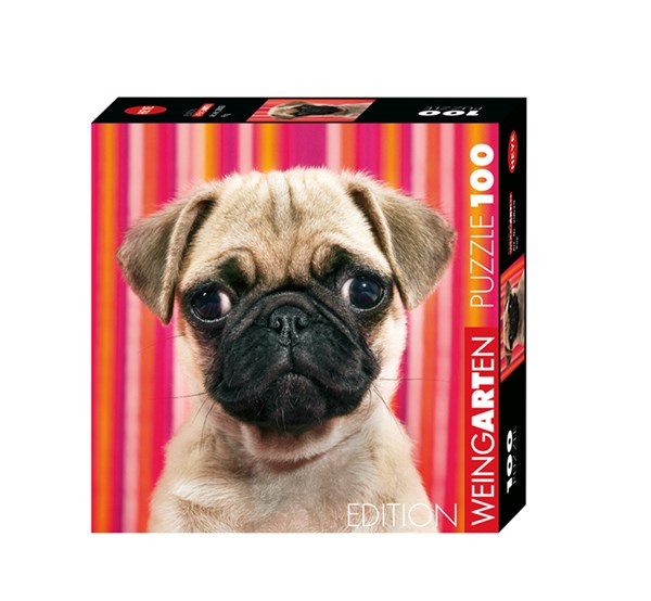 Heye (29629) - "Pug" - 100 Teile Puzzle