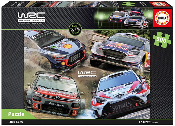 Educa (17686) - "WRC" - 500 Teile Puzzle