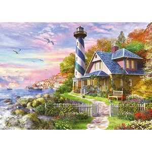 Educa (17677) - Dominic Davison: "Leuchtturm" - 4000 Teile Puzzle