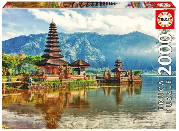 Educa (17674) - "Ulun Danu Tempel" - 2000 Teile Puzzle