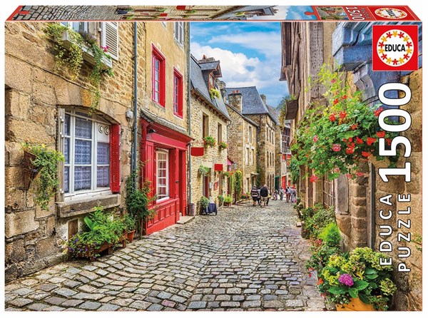 Educa (17671) - "Spaziergang zwischen Blüten" - 1500 Teile Puzzle