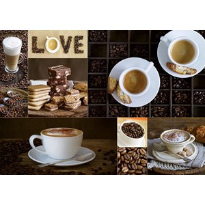 Educa (17663) - "Kaffee" - 1000 Teile Puzzle