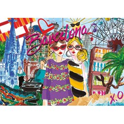 Educa (17651) - "Komm mit nach Barcelona" - 500 Teile Puzzle