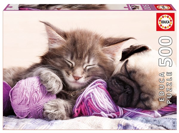 Educa (17644) - "Traumgefährten" - 500 Teile Puzzle