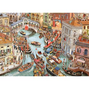 Heye (29843) - Doro Göbel: "O Sole Mio!" - 2000 Teile Puzzle