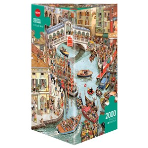 Heye (29843) - Doro Göbel: "O Sole Mio!" - 2000 Teile Puzzle