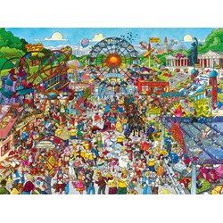 Heye (29842) - Christoph Schöne: "Beim Oktoberfest" - 1500 Teile Puzzle