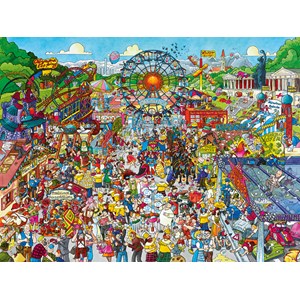 Heye (29842) - Christoph Schöne: "Beim Oktoberfest" - 1500 Teile Puzzle