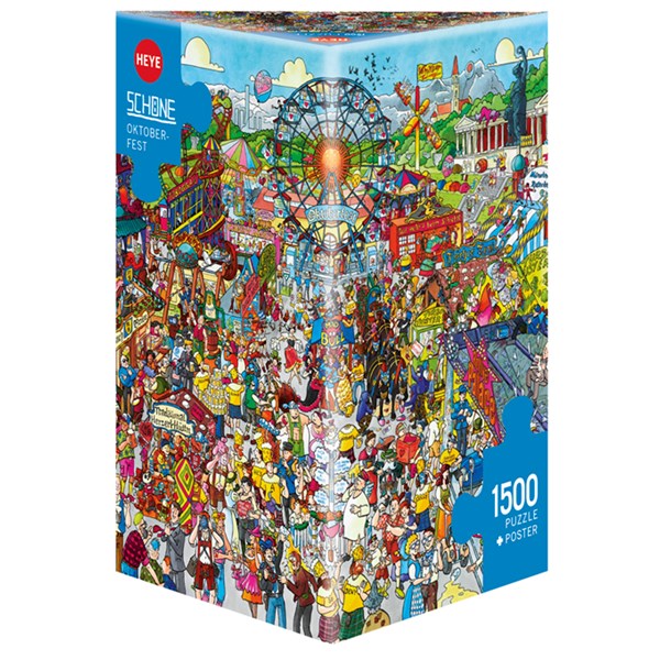 Heye (29842) - Christoph Schöne: "Beim Oktoberfest" - 1500 Teile Puzzle