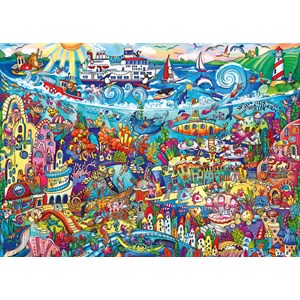 Heye (29839) - Rita Berman: "Magisches Unterwassergeheimnis" - 1000 Teile Puzzle